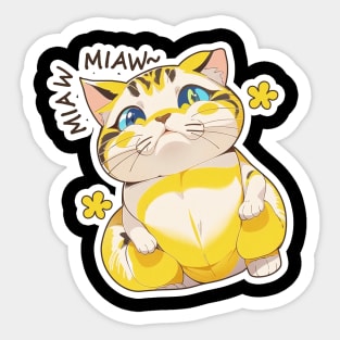 Cat Miaw Miaw Sticker